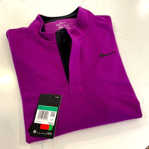 Nike Other - NWT Mens Nike Dri-Fit LS Golf Shirt